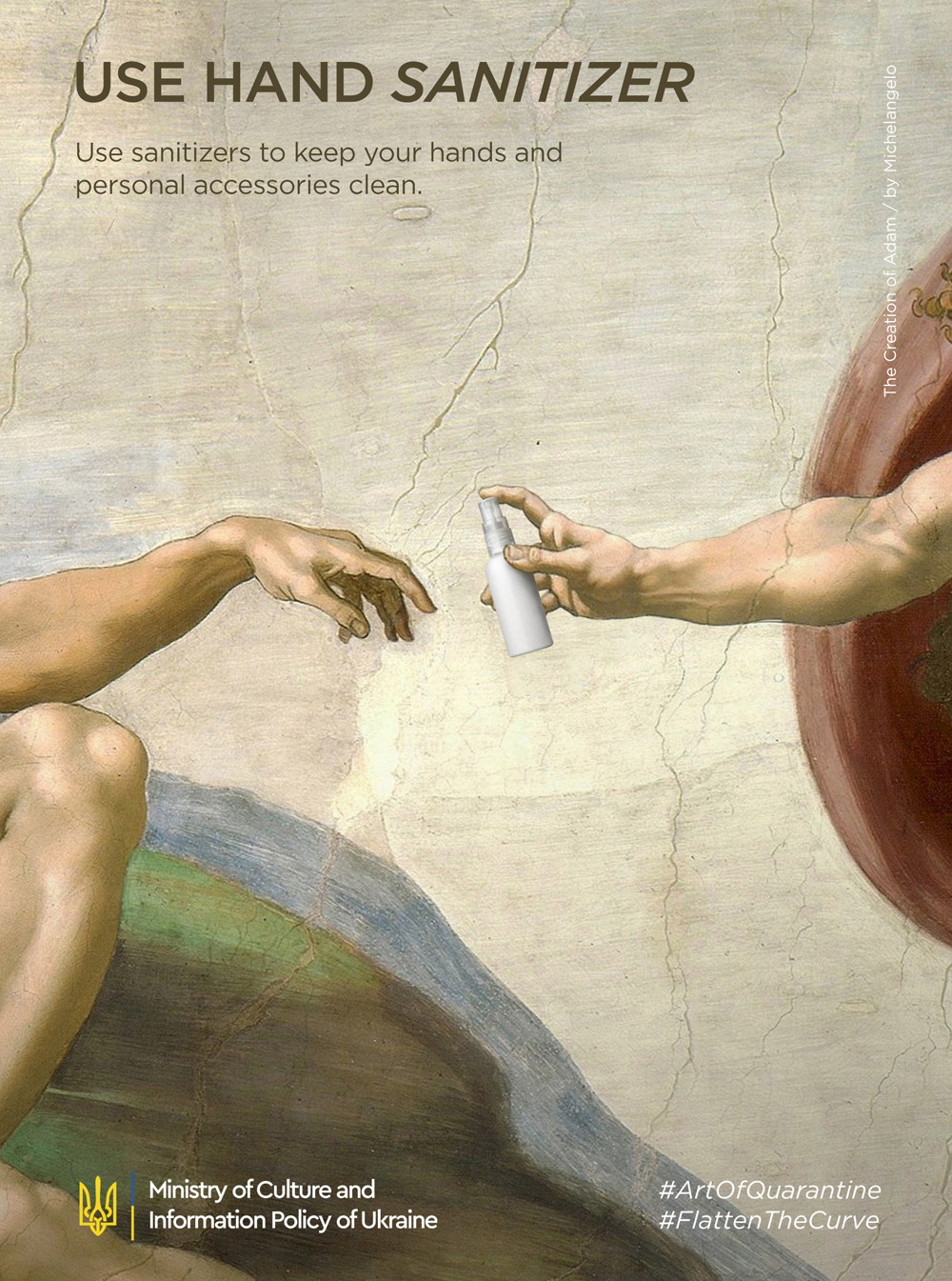 Use hand sanitizer