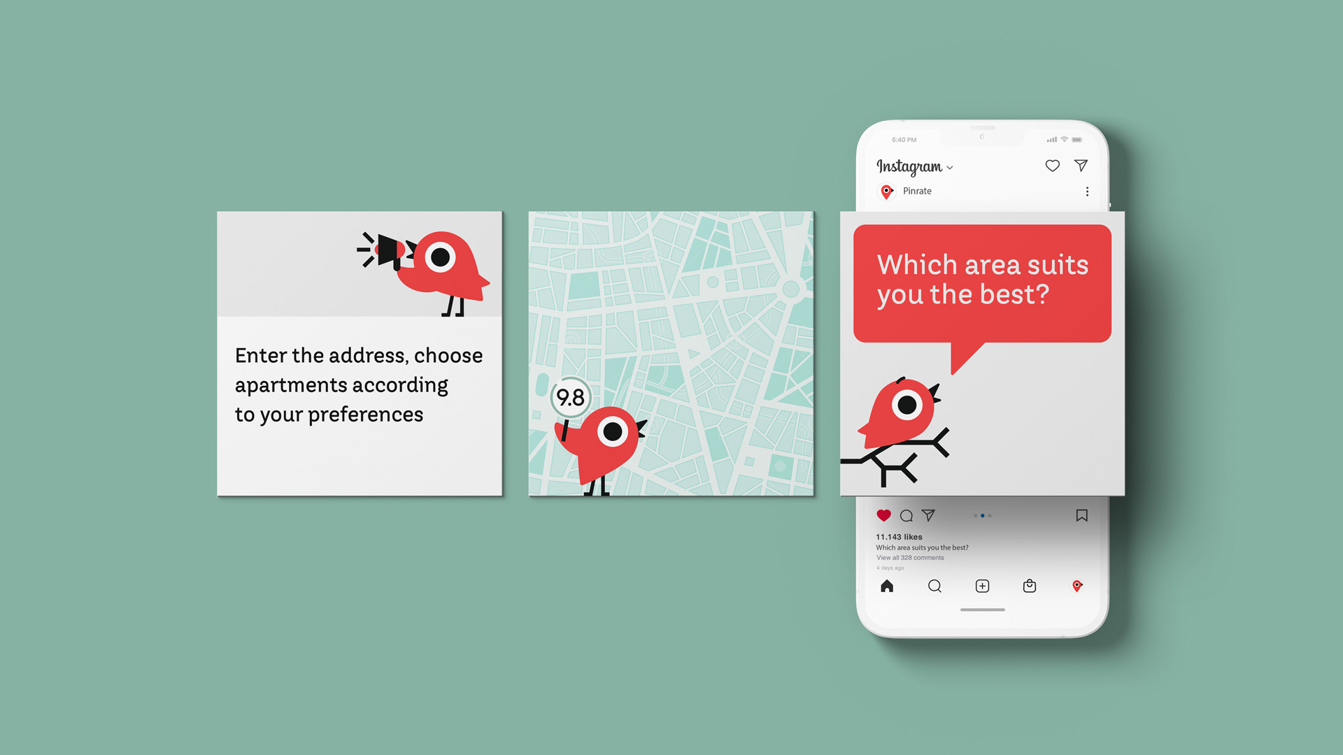 Pinrate: Brand identity — Looma